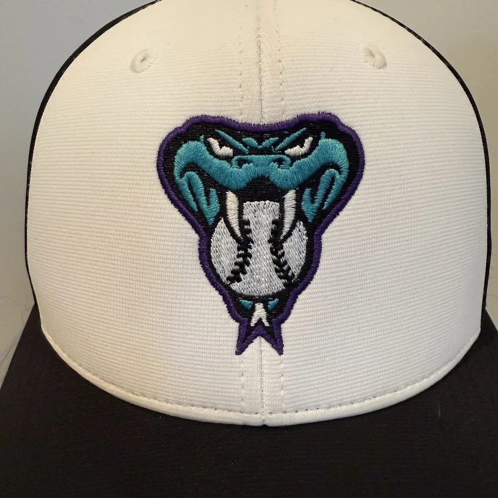 Arizona Diamondbacks Old Snake Logo Hat Richardson PTS‎ Fitted Small Flexfit Cap